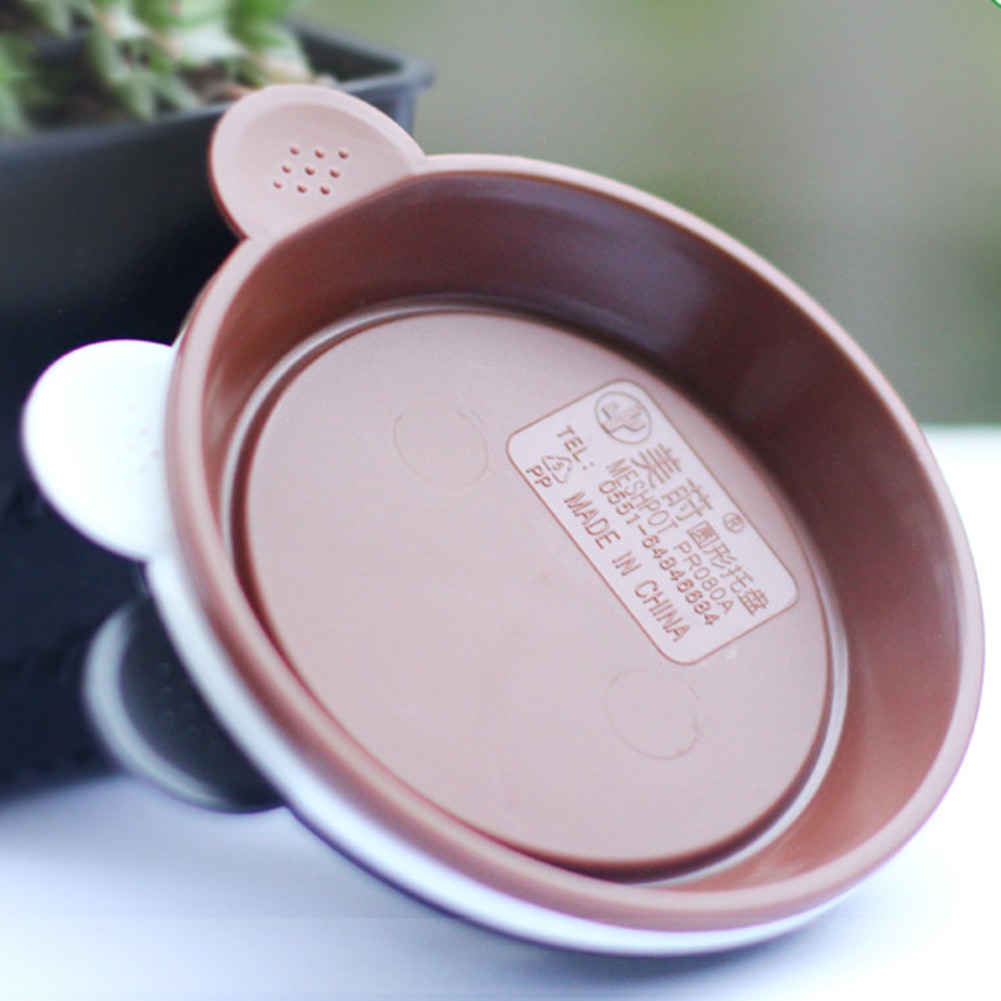 Slotted Orchid Flower Garden Inner Outer Pot Planter Tray Ornament