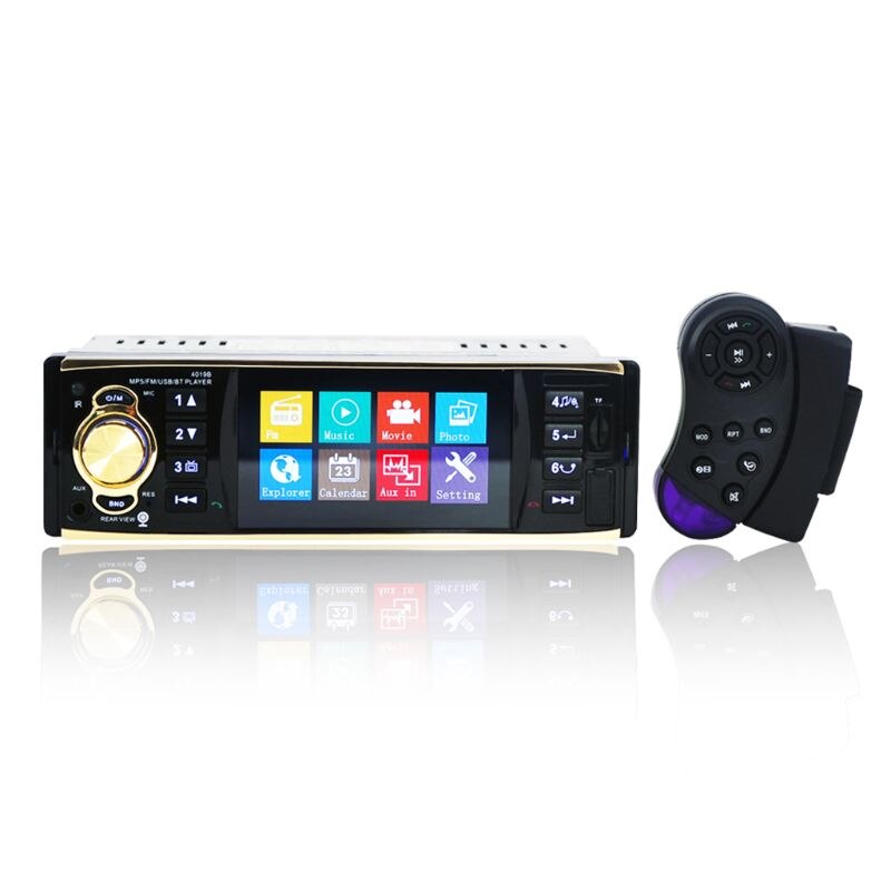 Autoradio 4019B MP5 Player 1 Din HD | 4.1 pouces, 800*480, Bluetooth