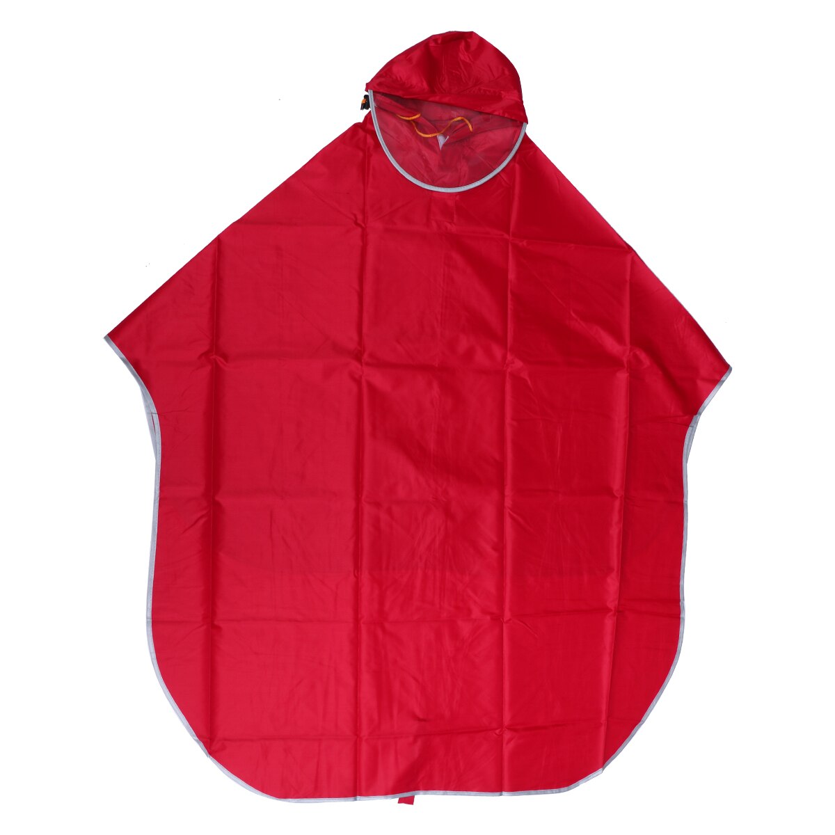 Uomo donna ciclismo moto bicicletta bicicletta impermeabile mantella da pioggia poncho cappuccio antipioggia antivento copertura scooter mobilità: Jujube rosso