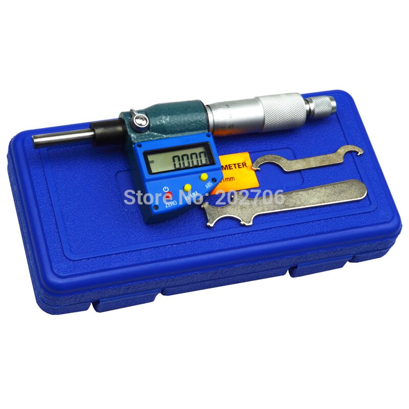 0-25mm/0-1inch Electronic Micron Micrometer Head 0.001mm digital micrometer head Electric meter Head
