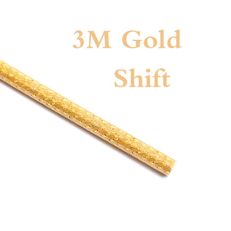 3 Meter Weven Fiets Rem/Shift Kabel Behuizing Universele Bike Derailleur Lijn Buis Remkabel Behuizing Mtb Road Accessoires: 4mm Shift-Glod