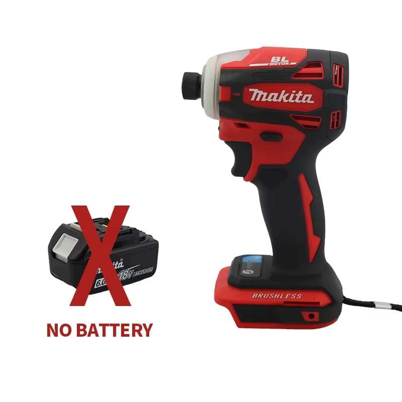 Makita DTD172 18 V Akku-Schlagschrauber, bürstenloser elektrischer Schlagbohrschrauber, wiederaufladbar, Elektrowerkzeuge für Holz/Ot/T-Modus: verrotten