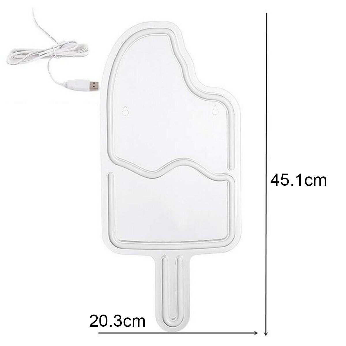 Neon lampor led neon skylt ljus julgran glass neon lampa för öl bar hem fest sovrum dekoration jul