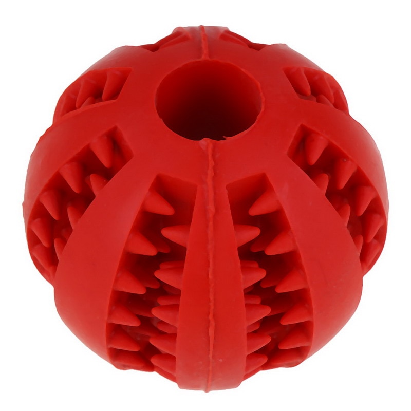 5/7 cm hundelegetøj interaktive gummibolde kæledyr hund kat hvalp elasticitet tænder bold hund tygge legetøj tand rense bolde legetøj til hunde