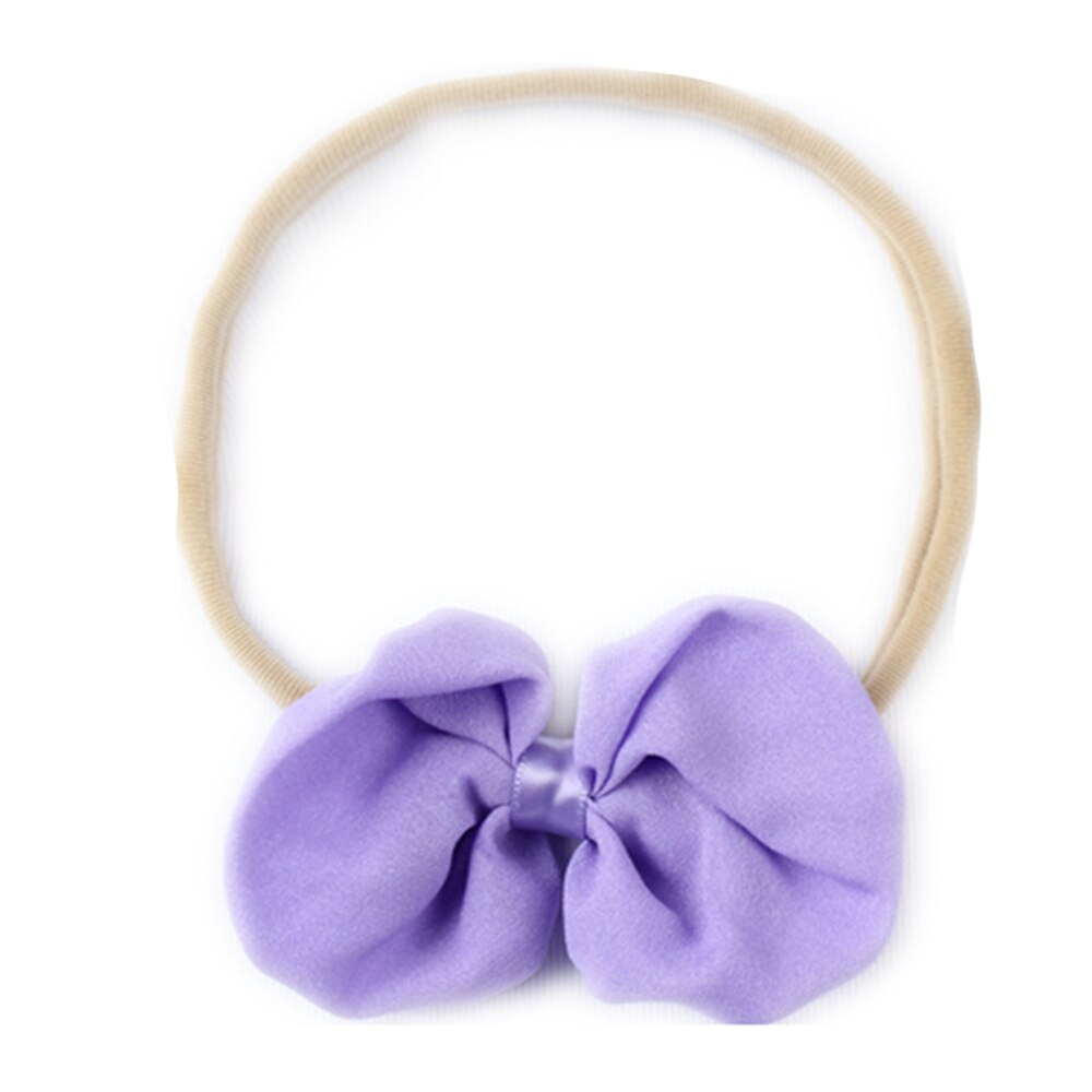Schattige kinderhoofdband voor meisjes, mooie strikken voor haar, strikken voor haar, accessoires voor meisjes, babyhoofdbanden: Paars 