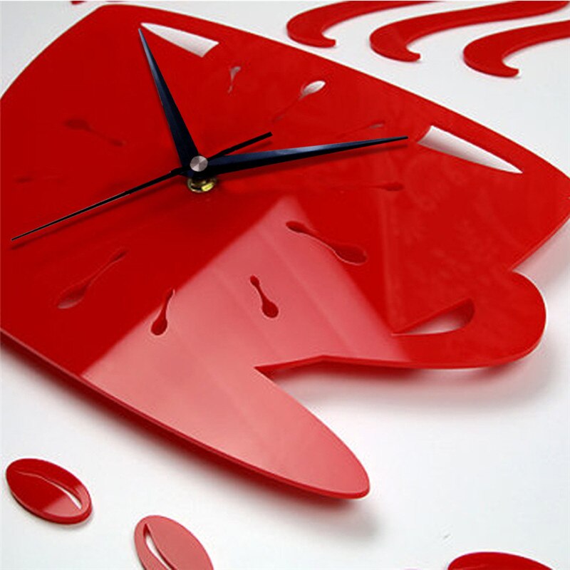 verrotten Kaffee Tassen Uhr Zauberstab Aufkleber Moderne 3D DIY Acryl Stiker Horloge Uhr Küche Freizeit Ort Schlafzimmer Wohnkultur