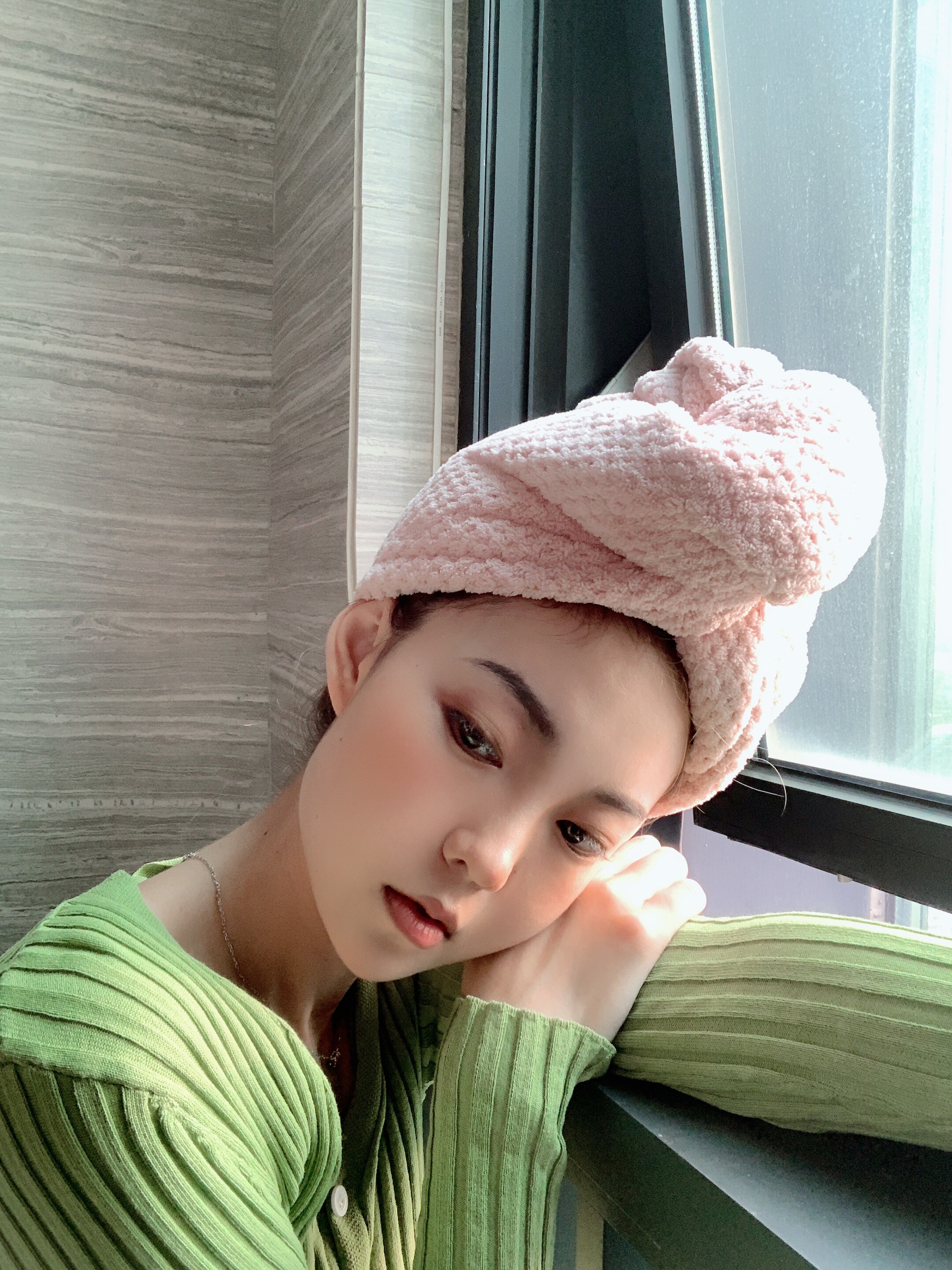 Japan Magic Hair Fast Drying Dryer Towel Bath Wrap Hat Quick Cap Turban Dry Bathroom Towels Bathroom Towel: G thickening