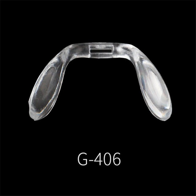 5pcs cuscinetti nasali in Silicone antiscivolo cuscinetti nasali a forma di U per occhiali occhiali da sole occhiali in vetro accessori per occhiali: B