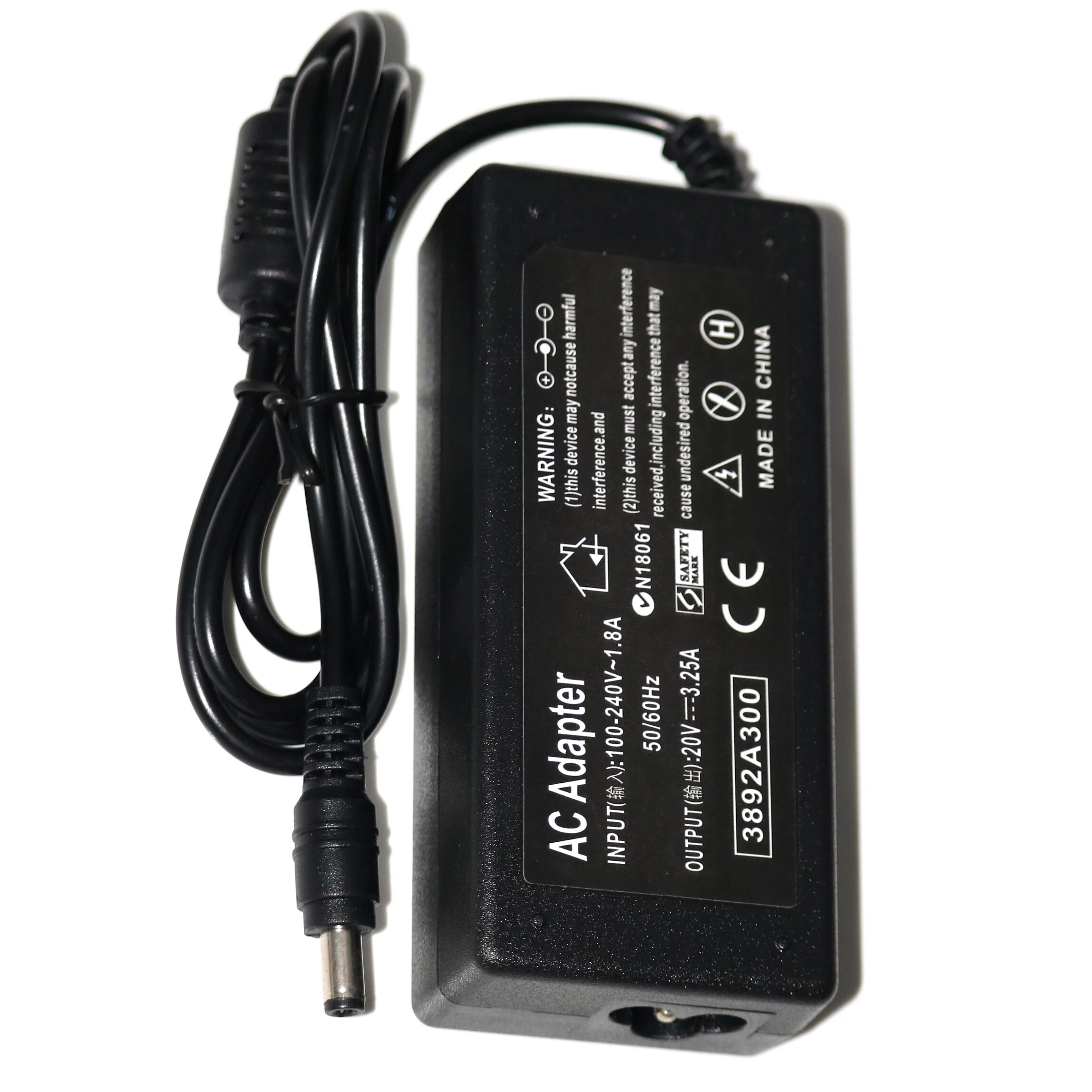 Adaptador de fuente de alimentación para portátil, cargador de 65W, 20V, 3.25A, para Lenovo ADP-65KH, B, CPA-A065, PA-1650-37LC, 36001651, IBM Notebook B560, B570