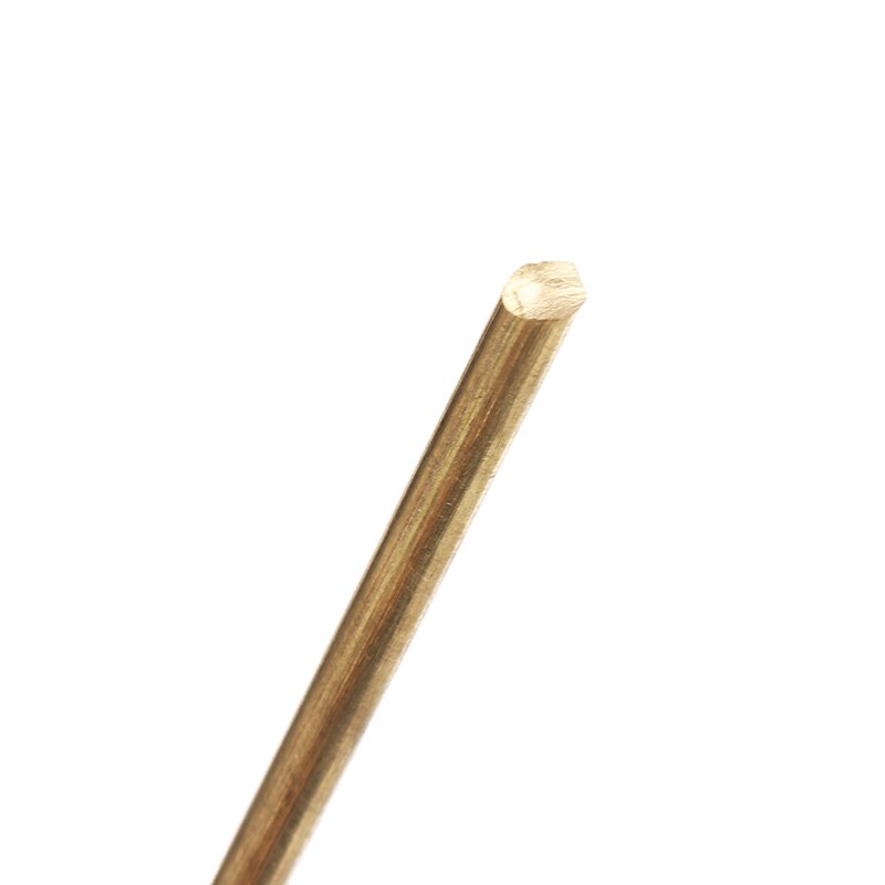 10pcs 3mm Diameter 100mm Length Brass Round Bar Rods Circular Tube Stick DIY for Repair Welding Brazing Soldering Accessories