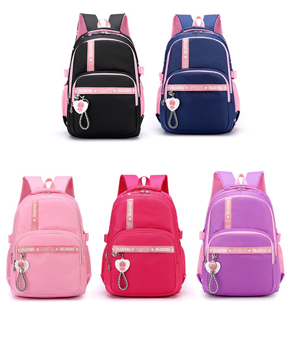 Children School Bag Girls Kids Satchel Primary School Backpack Princess Nylon Bookbags Orthopedic Schoolbag Mochila Infantil
