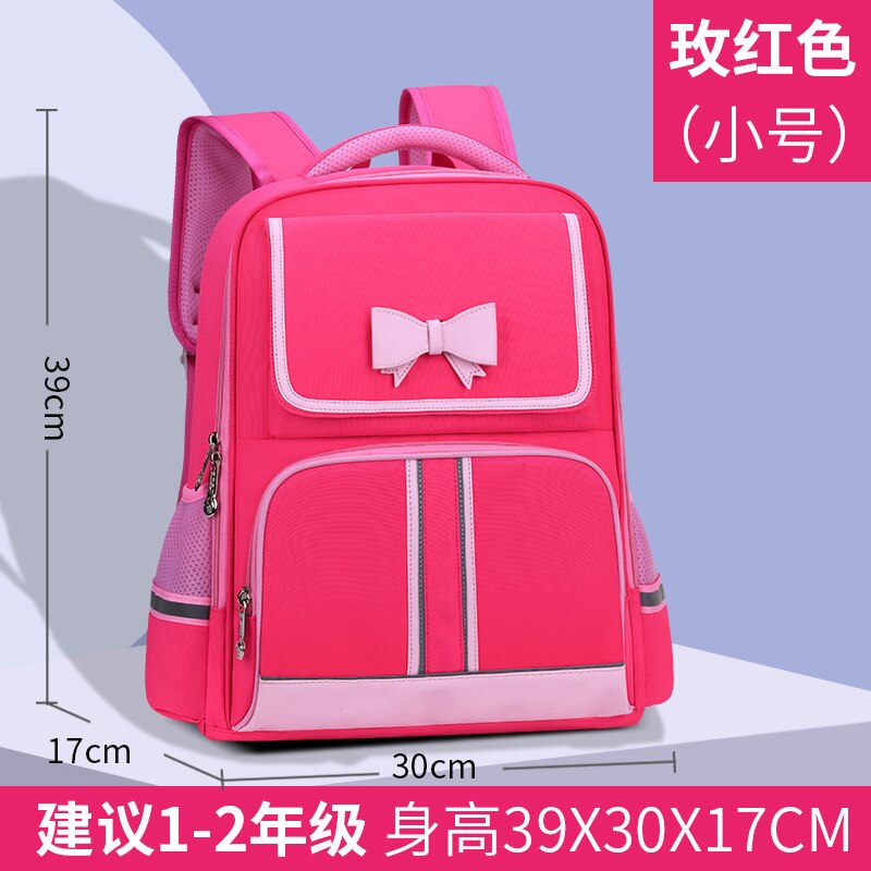 Waterproof children school bags For Girls kids backpacks Children Schoolbags primary School Backpacks kids Mochila Infantil: small pink