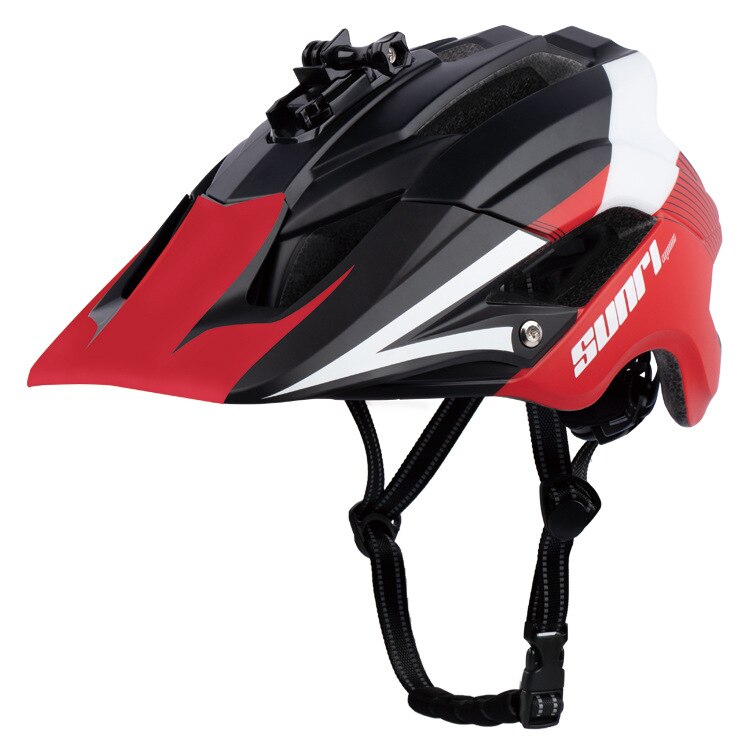 SUNRIMOON Ultralight Road Mountain MTB Bike Helmet casco de ciclismo.casco mtb.casco bicicleta Outdoor Bicycle Riding Helmet: Red