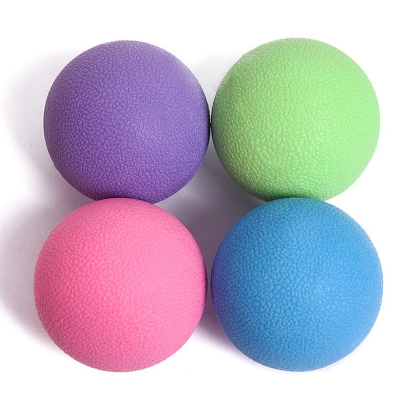Pelota de ejercicio de Yoga, TPE, Lacrosse, deportes, relajación muscular, fatiga, gimnasio, terapia de masaje, Punto disparador, cuerpo, novedad de
