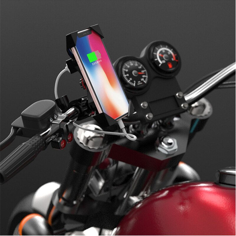 Motorrad Lenker Fahrrad Handy, Mobiltelefon praktisch Halterung Unterstützung Fahrrad Telefon Stehen Für 4-6,5 zoll Für Samsung Huawe xiaomi