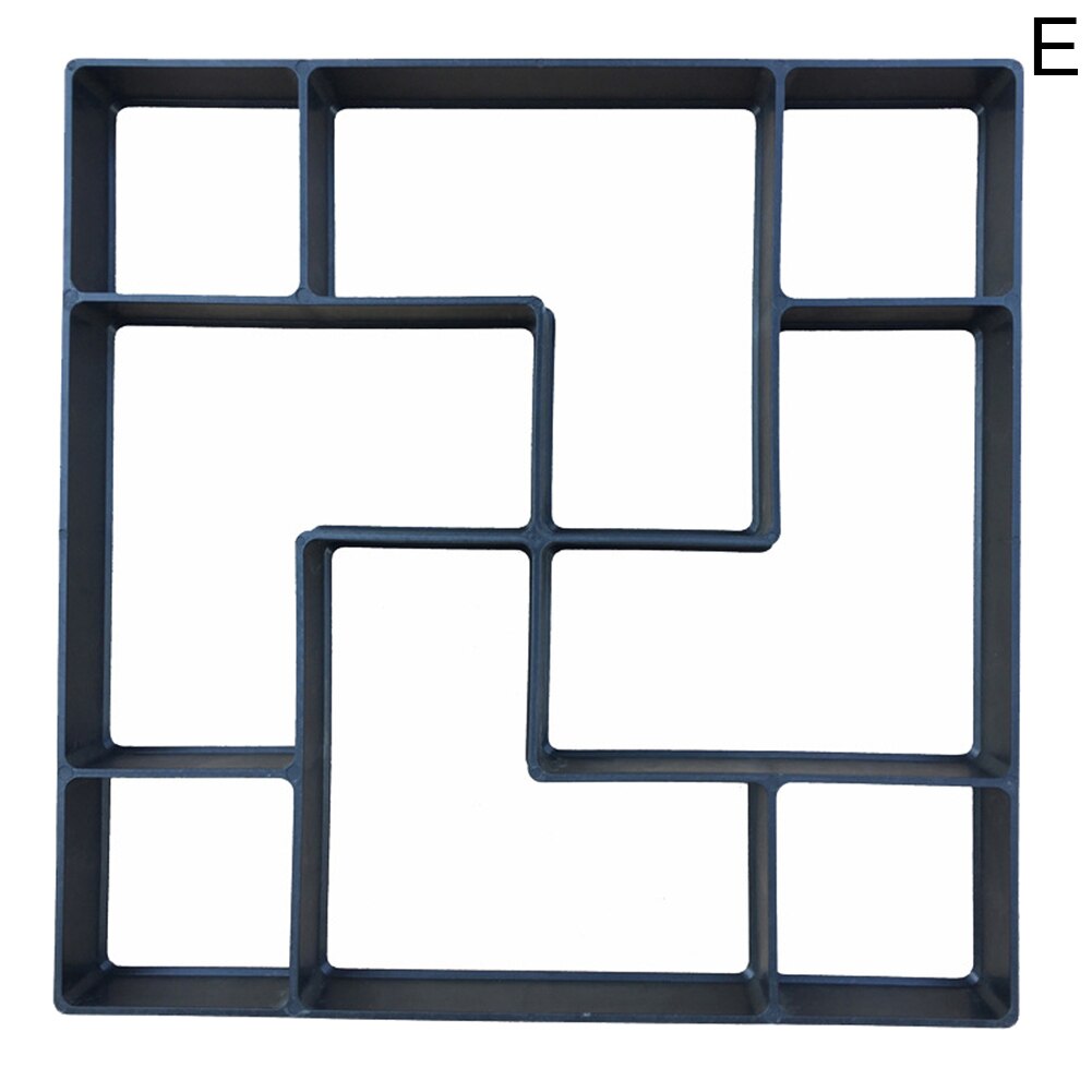 Molde de decoración de hormigón Para camino de jardín, herramienta Para crear caminos de jardín, bricolaje: 5