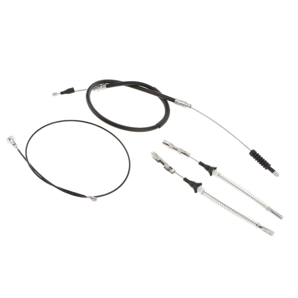 4 Pack/ Set Brand And Parking Hand Brake Cable Set 90576453 , 90576454 , 93170227 , 93170228 for Opel Vauxhall