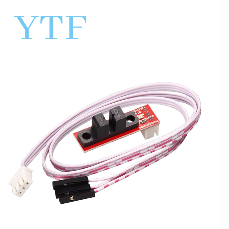 1/6/10pz Finecorsa ottico di controllo della luce Finecorsa per RAMPE 1.4 Scheda Parti della stampante 3D con cavo a 3 spillo Accessori parte rossa