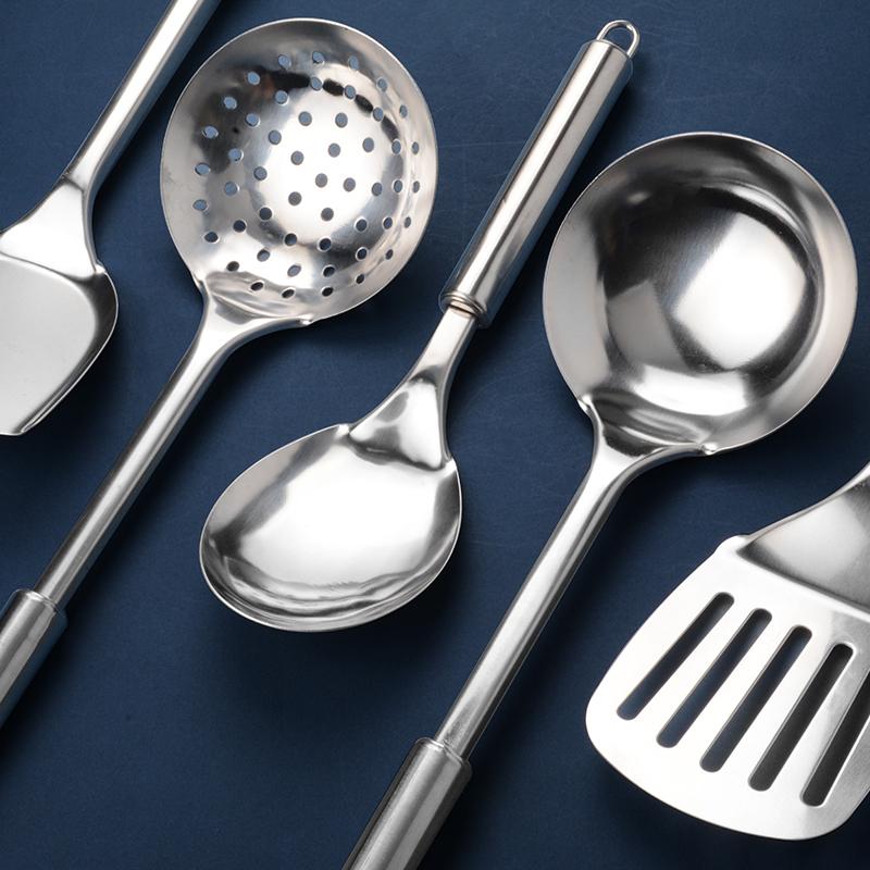 Kitchen Cooking Utensil Set Stainless Steel Cookware Colander Spoon Spatula Shovel Kitchen Tools