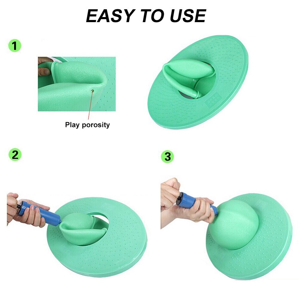 Boule trémie pour enfants, jouet d'équilibre, boule de saut gonflable, plateau d'équilibre, équipement d'exercice à l'intérieur, multicolore, nouveauté