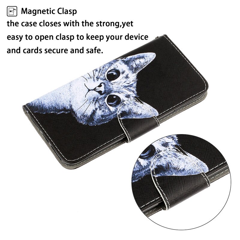 Voor huawei  y6p hoesje leren flip telefoonhoesje na voor coque huawei  y6p cover portemonnee houder cover voor huawei  y 6p y6 p fundas