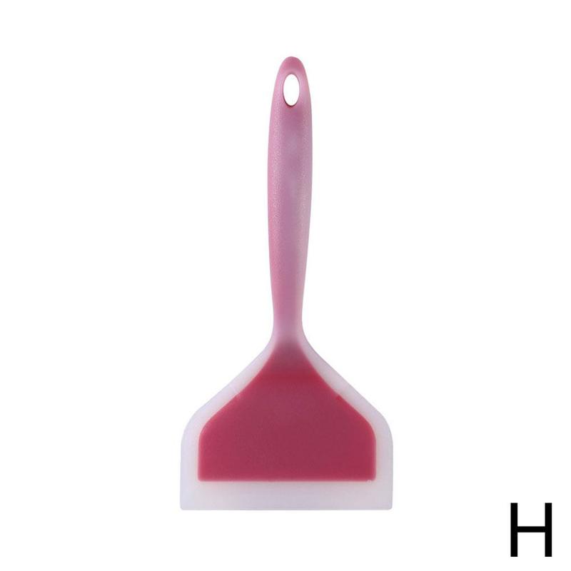 1 Piece Kitchen Silicone Spatula Cookware Non-Stick Spatula Fried Egg Fish Cooking Modern Home Kitchen Tools Gadgets: H