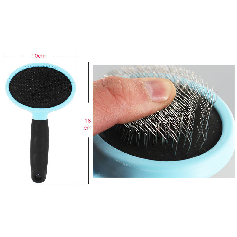 Cat Dog Pet Slicker Escova Pentes para Cães Gatos Grooming Luva Pentes Escova Pet Fornecimentos Facilmente Remove Derramamento De Pele e emaranhados