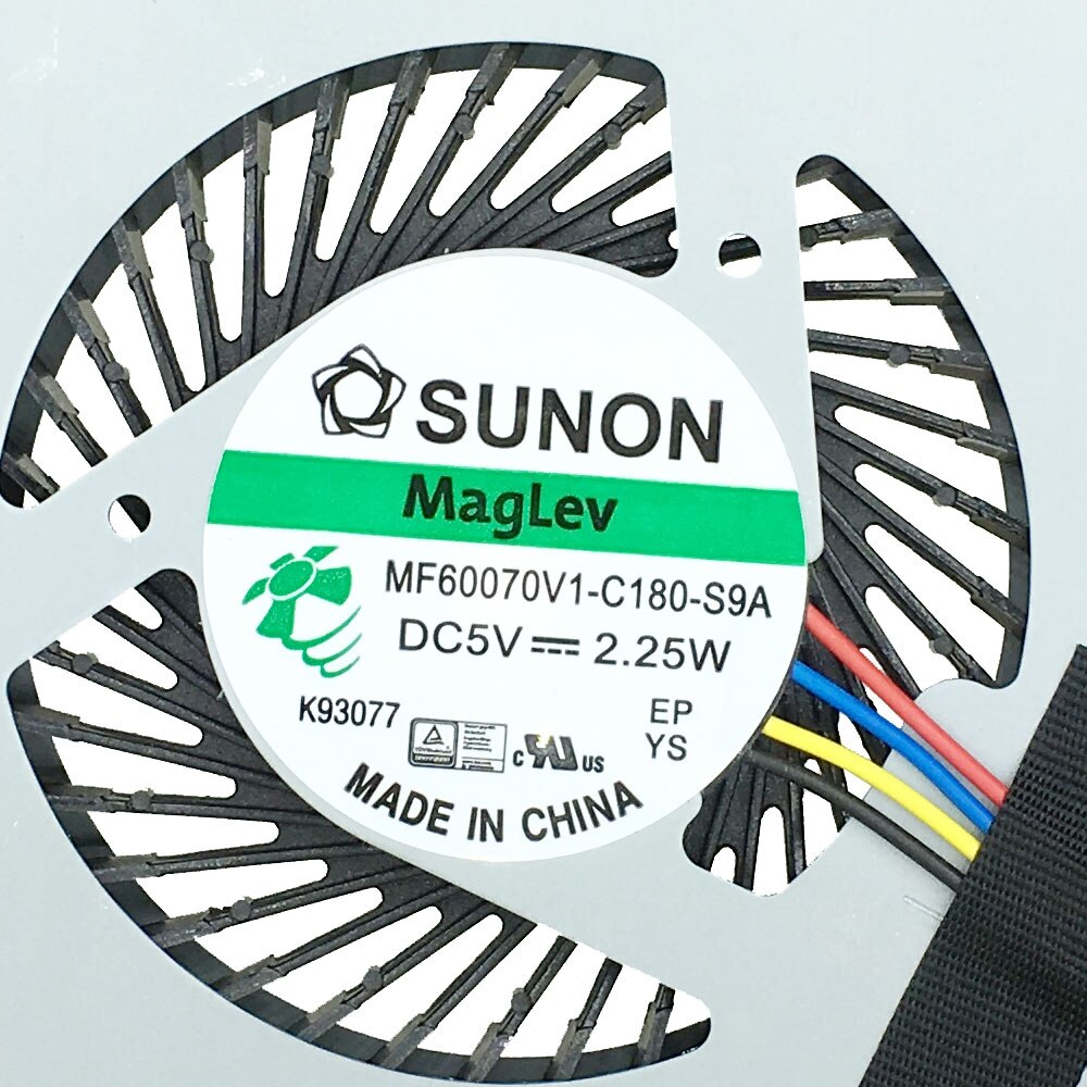 DBTLAP Ventilador De CPU Para Portátil Compatible Con ASUS N750 N750JV N750JK G550J G550JK Ventilador De Refrigeración