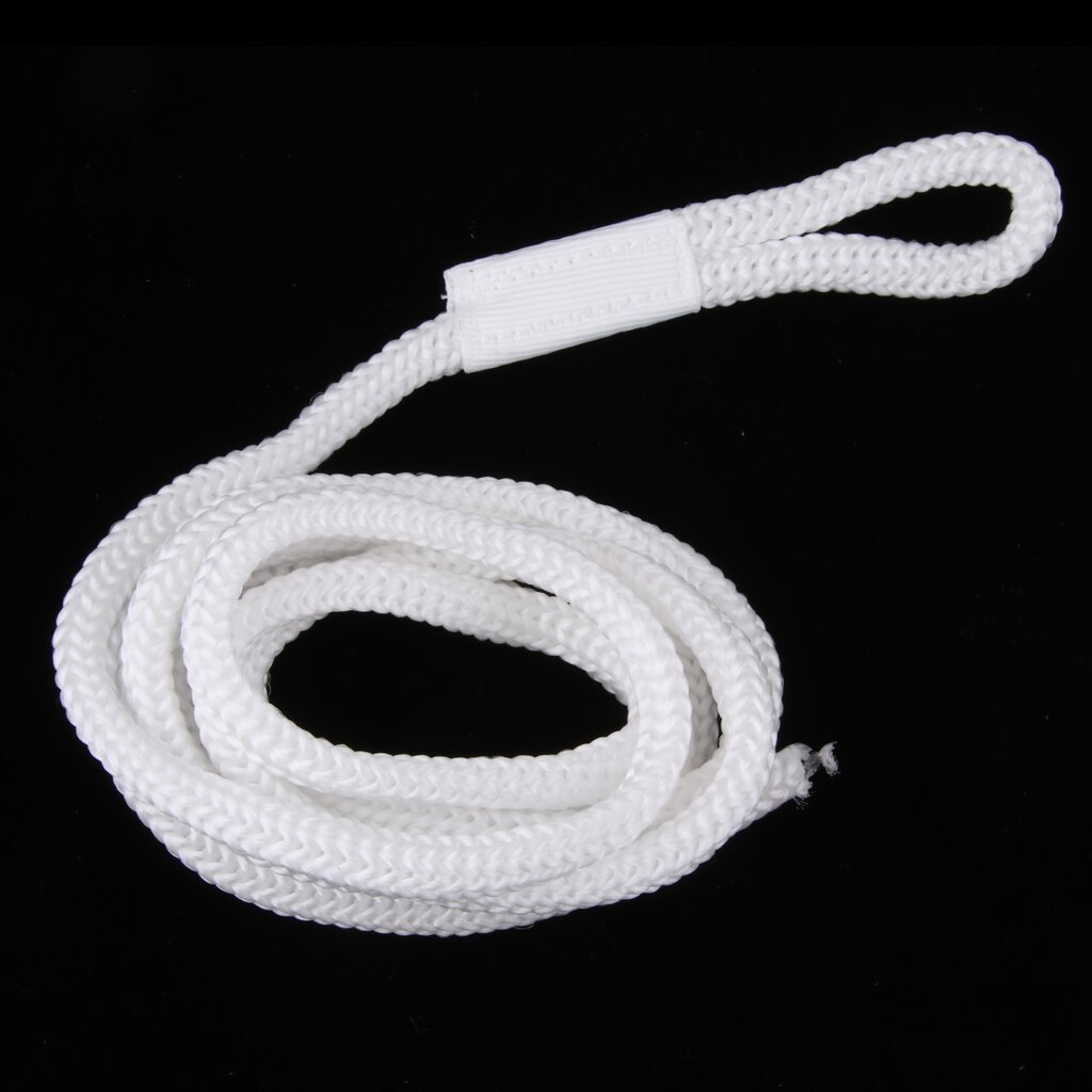 Boat Docking Fender Bumper Line 1/4'' x 5' White Braided Marine Rope Barco Fender linea bateau fender ligne