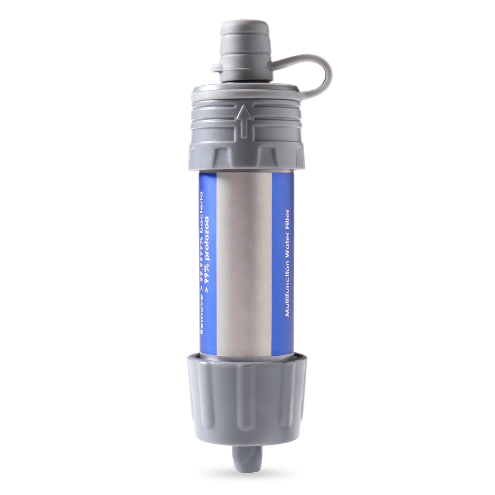 Filtre à eau extérieur, système de filtration d'eau à paille, purificateur d'eau pour la préparation aux situations d'urgence, camping, voyage, randonnée