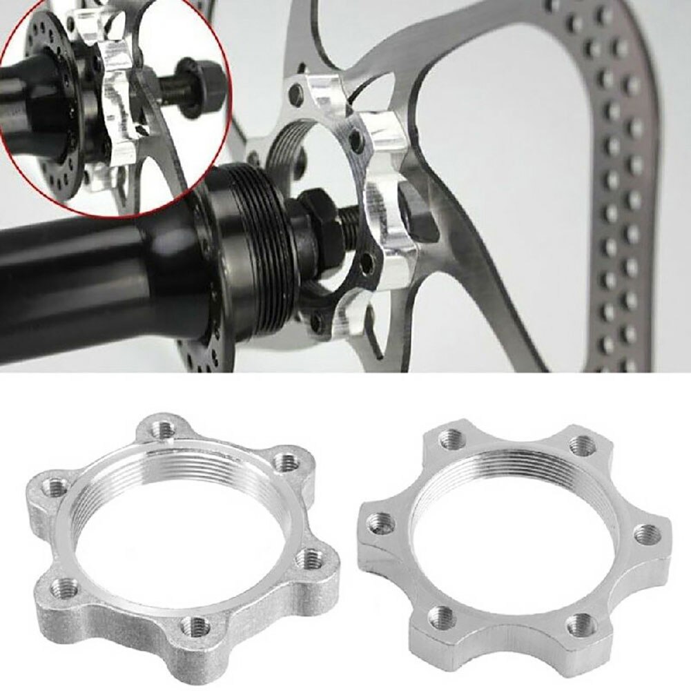 44/48mm Aluminium Alloy MTB Bike Threaded Hubs Disc Brake Rotor Adapter Base