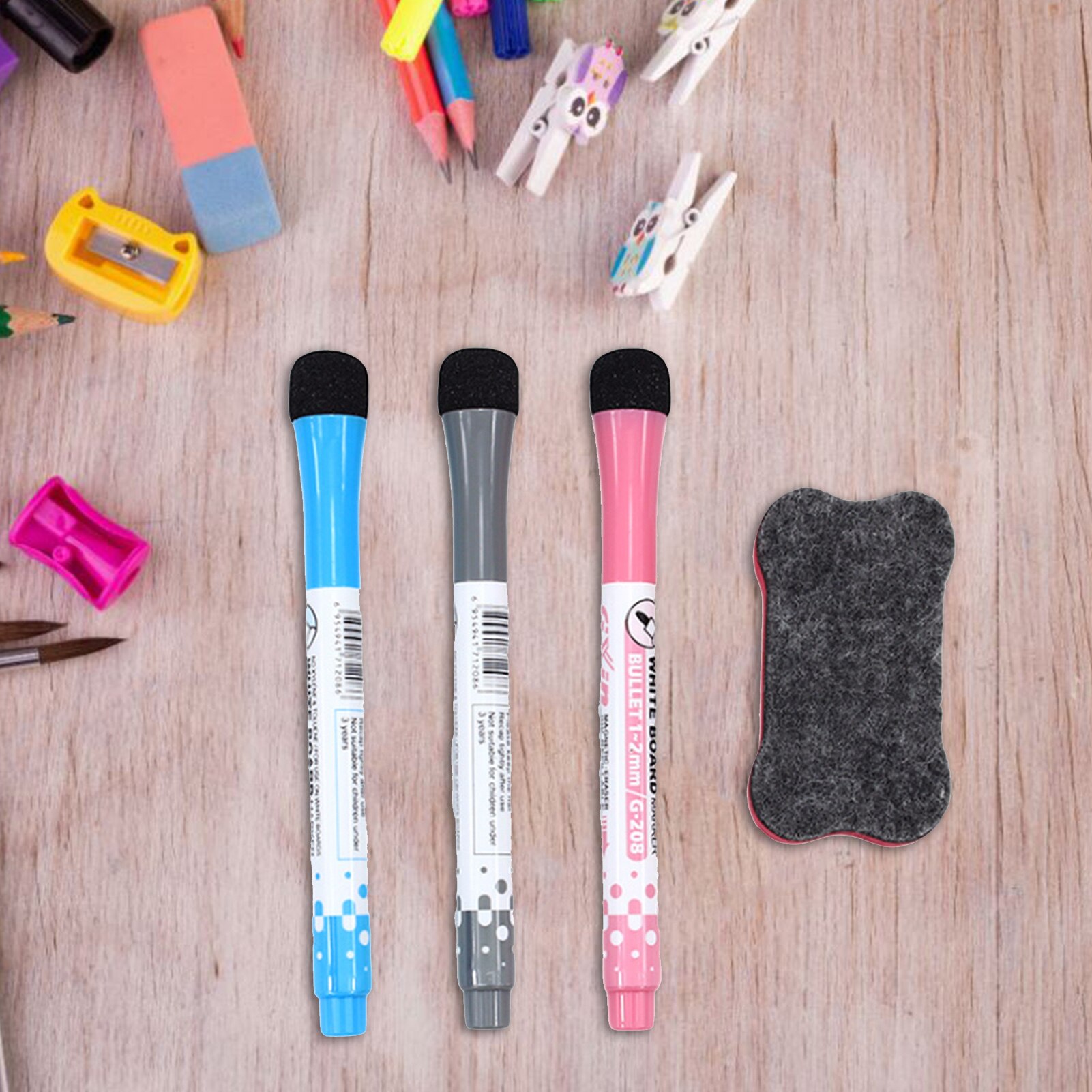 Eco-friendly Rewritable Magnetic Weekly & Monthly Planner Whiteboard Fridge Flexible Daily Message Drawing Refrigerator Board