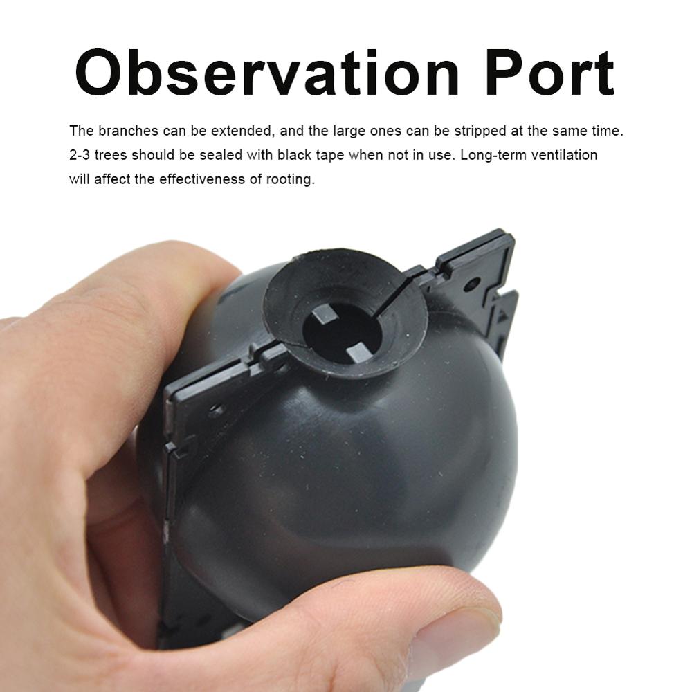 2pcs Plant High Pressure Box Plant Grafting Box Root Grafting Root Growth Cultivation Box Cutting Grafting Rooting Box