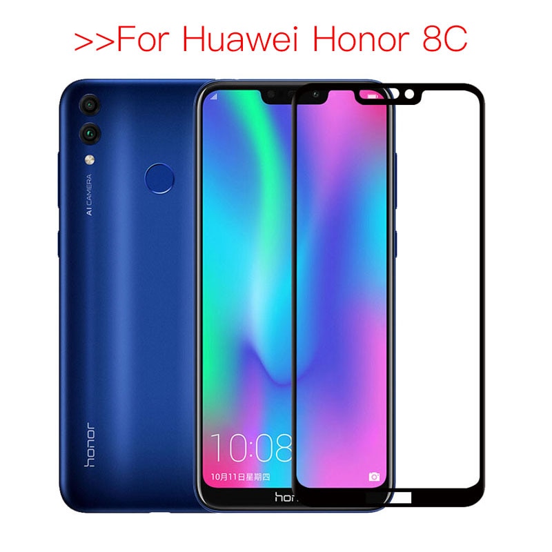 Gehard Glas Voor Honor 8c Beschermende Glas op Voor Huawei Honor 8c Veiligheid Screen Protector Honer 8c BKK-L21 Honor8c 8 c c8 film