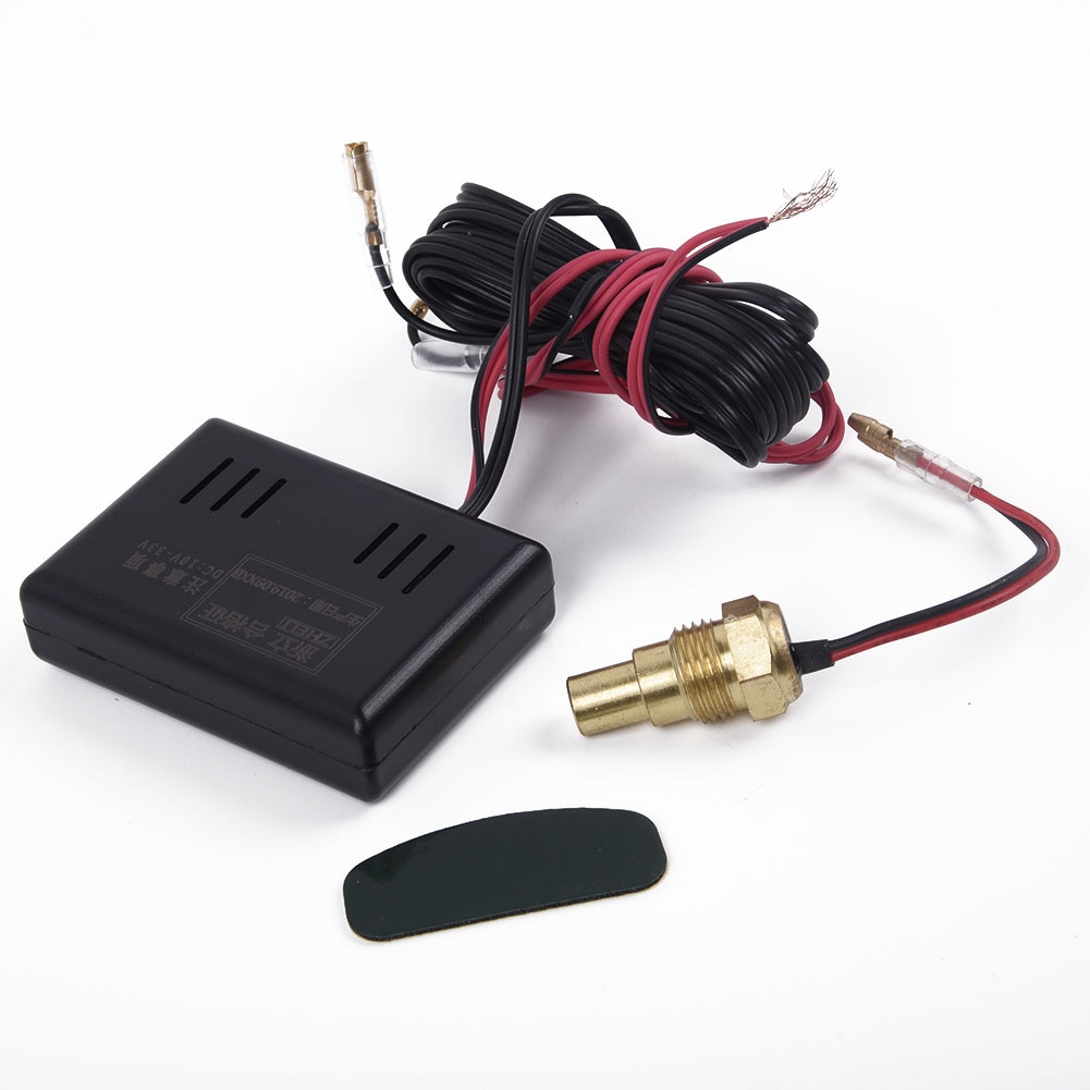 Medidores digitales universales de temperatura del agua para coche + Sensor de temperatura del agua, 1 unidad, 12V y 24V