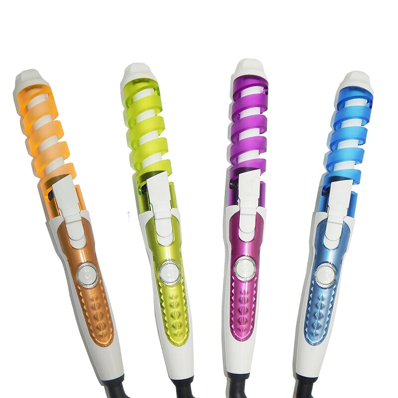 Hair Curler Spiral Curling Iron Electric Curlers Machine Hair Straightener Curling Wand Hair Iron Styling Tools