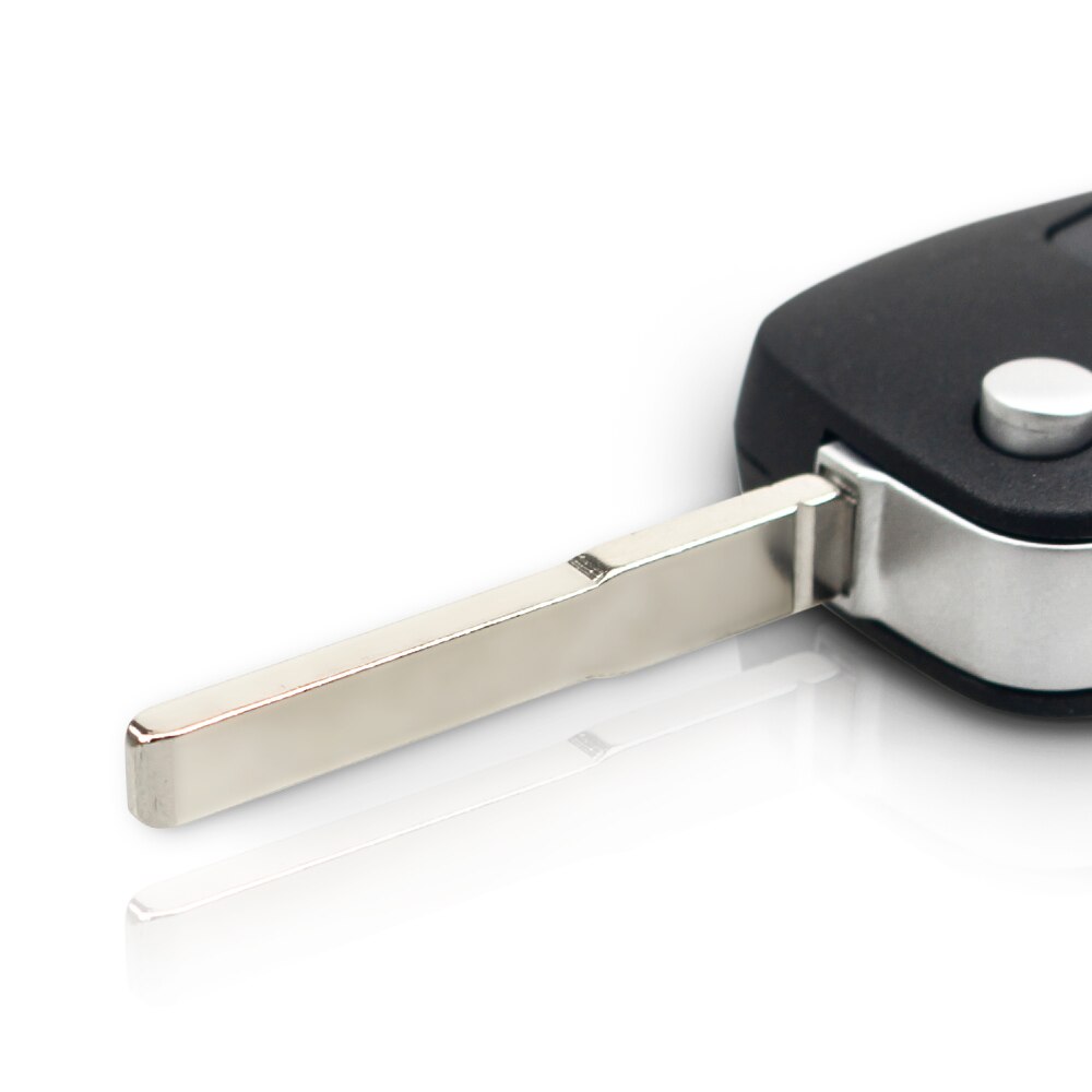 KEYYOU-Funda de mando a distancia plegable para Ford Focus 3, 3 botones, para conectar a mondeo c max