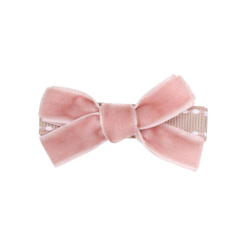 1 paio carino fiocchi cuore bambini Barrette bambino fermagli per capelli bambini neonate clip di capelli Mini anatra accessori copricapo fatti a mano
