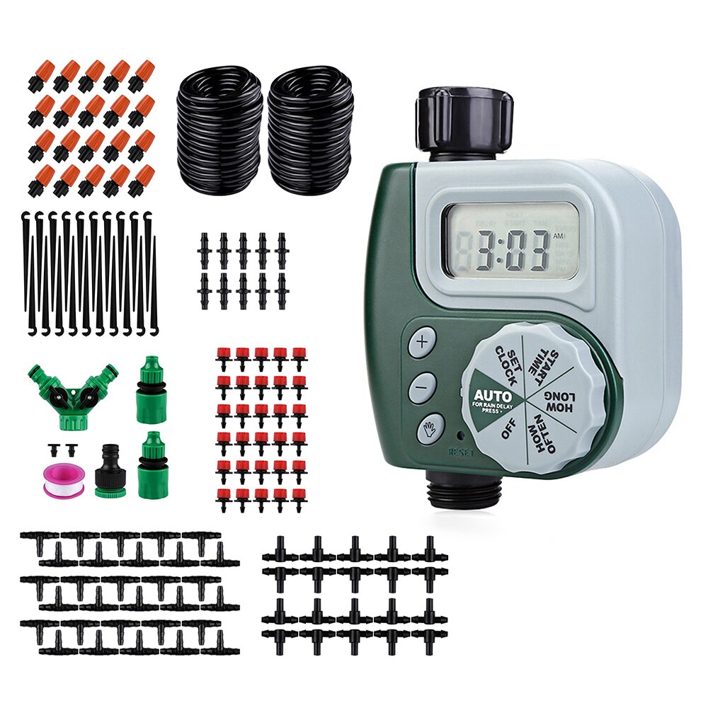 Automatisk digital hage vann timer vanning vanning system kontroller med filter automatisk timer utendørs vanning hage: Type c
