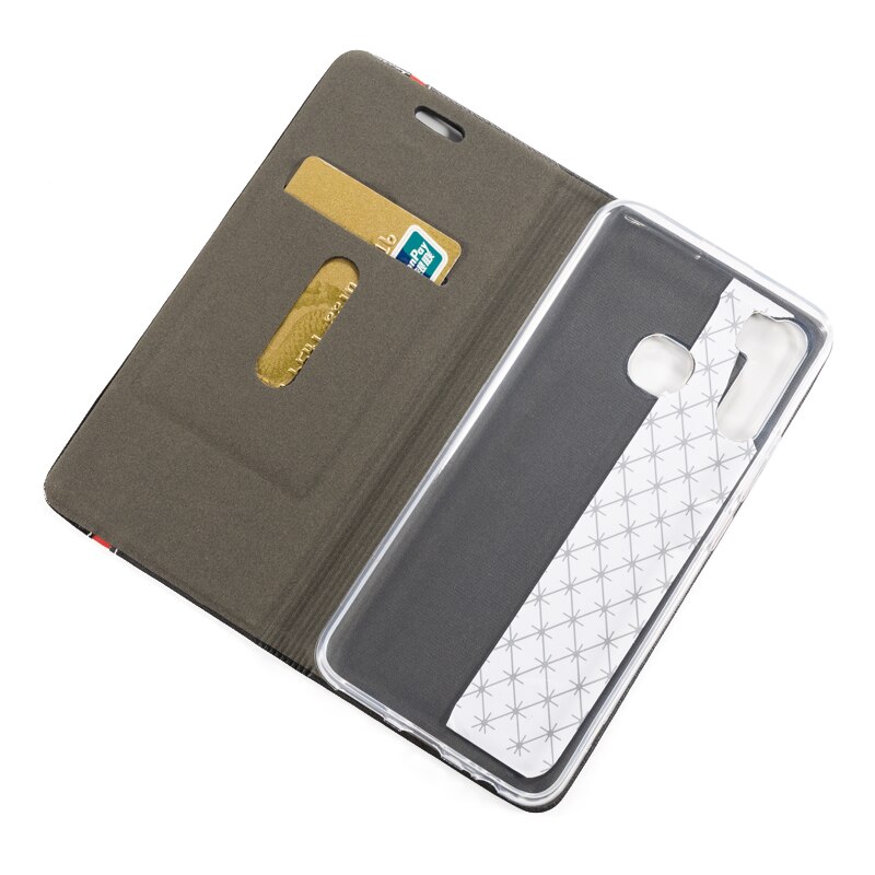 Étui de luxe en cuir pu pour infinix  s5 x652, étui à rabat pour infinix  s5 lite  x652b , coque arrière en silicone tpu souple