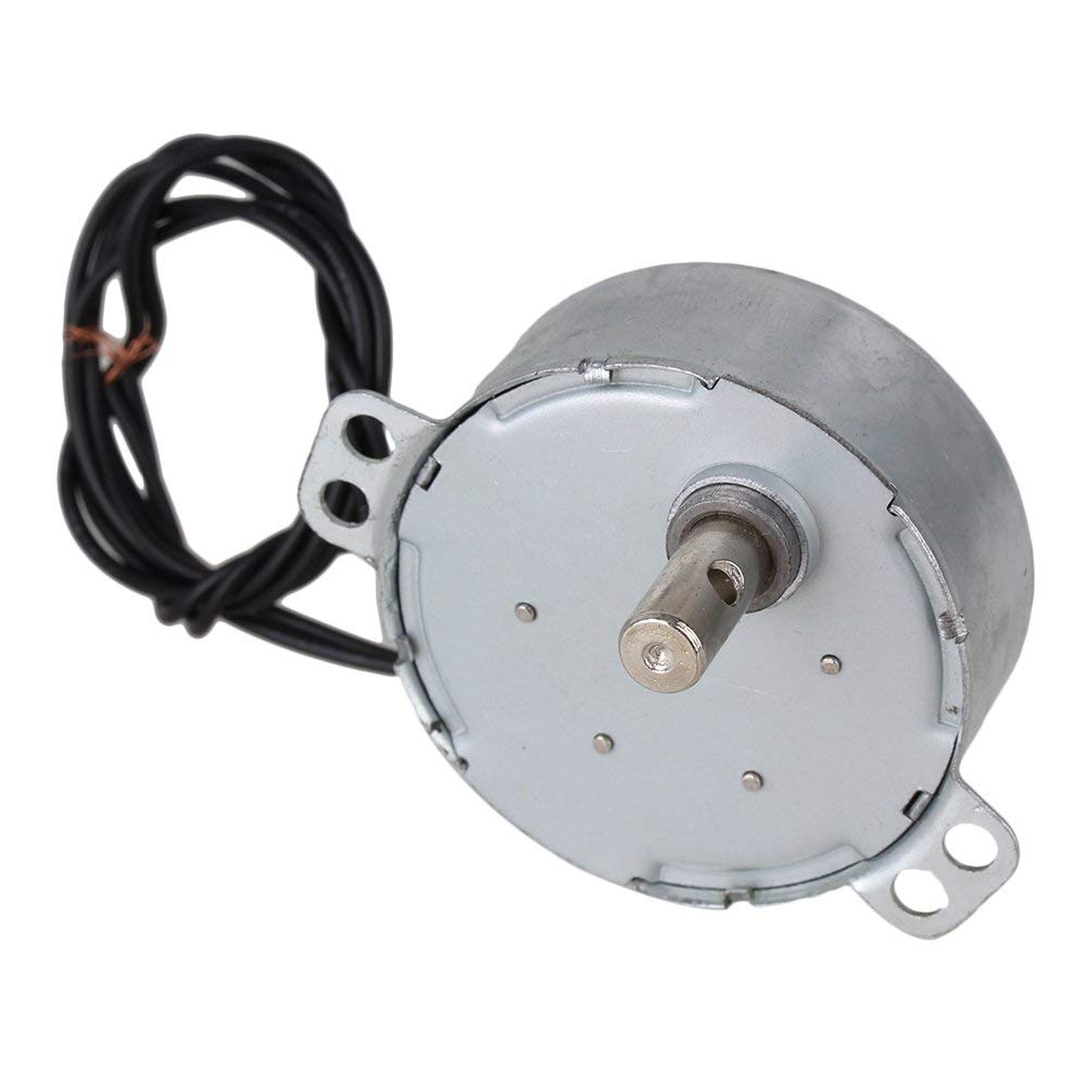 Motor síncrono CA 220-240V 10-12RPM 50/60Hz 4W CCW/CW TYC-50 eje de 7mm de diámetro