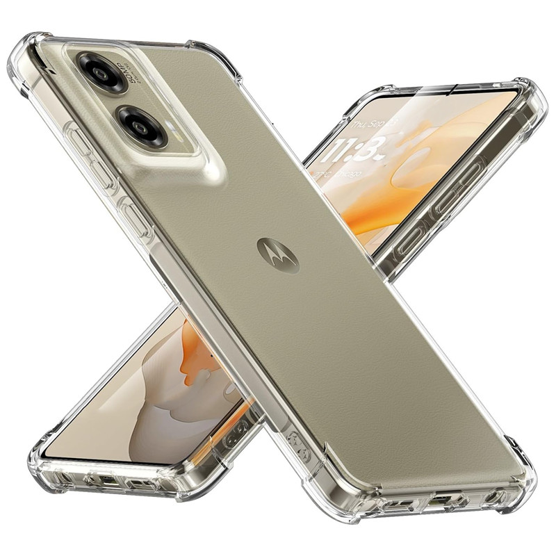 Capa protetora de tpu com airbag à prova de choque para motorola moto gg stylus power 5g g play.: Alumínio