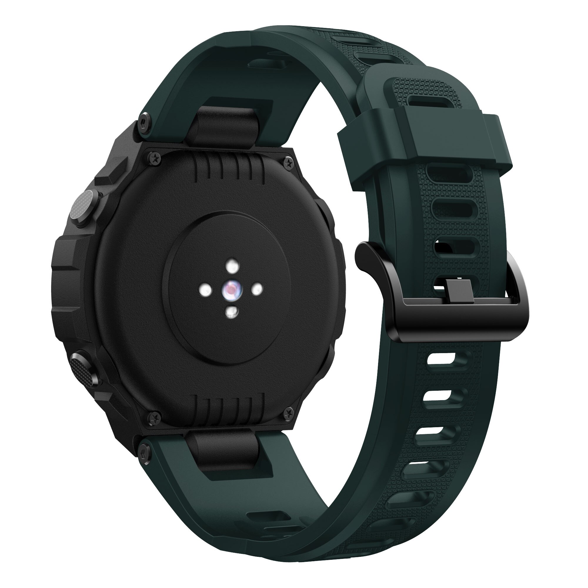Amazfit t-rex -ranneke, silikoninen säädettävä kellonranneke, vaihtoranneke xiaomi huamille amazfit t-rex -ranneke: Oliivinvihreä