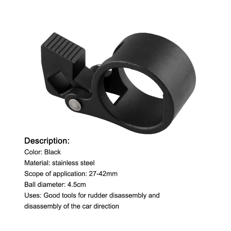 Auto Innere Krawatte Stange Schlüssel 27mm-42mm Universal- Reparatur Entfernung Werkzeug Ende Teil