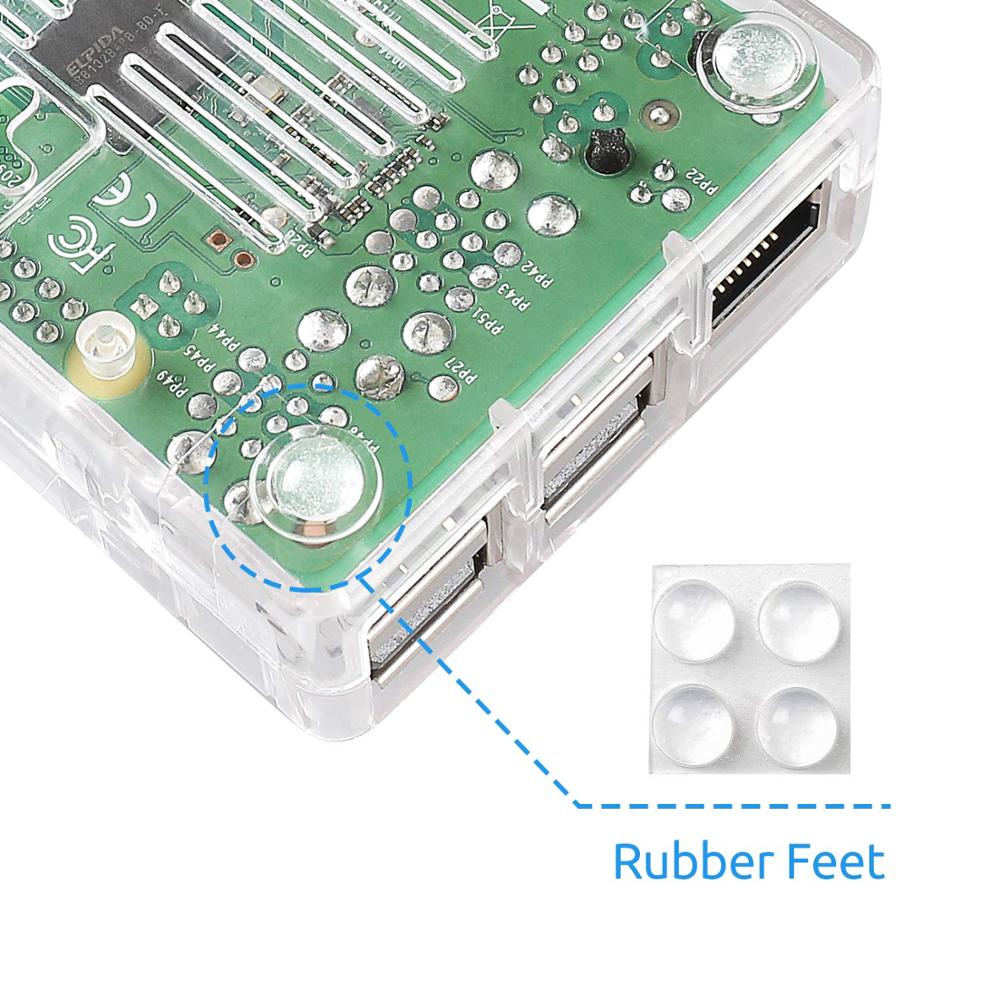 Raspberry Pi 3 Model B case met Koelventilator voor Raspberry Pi 3 Model B +, pi 3 B, Pi 2