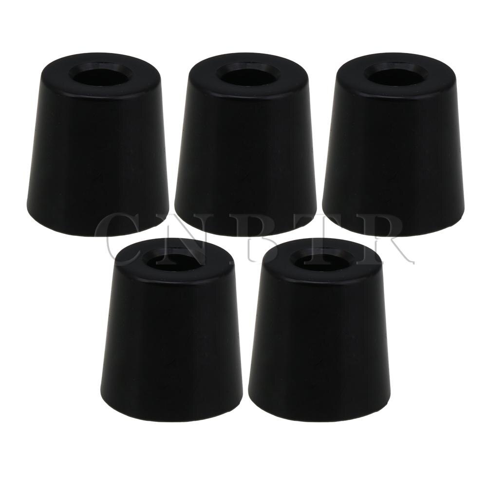 Cnbtr 10 stuks rubberen voetjes witte voetjes stootkussens voor meubels: 5 stuks 28 x 23 x 28mm