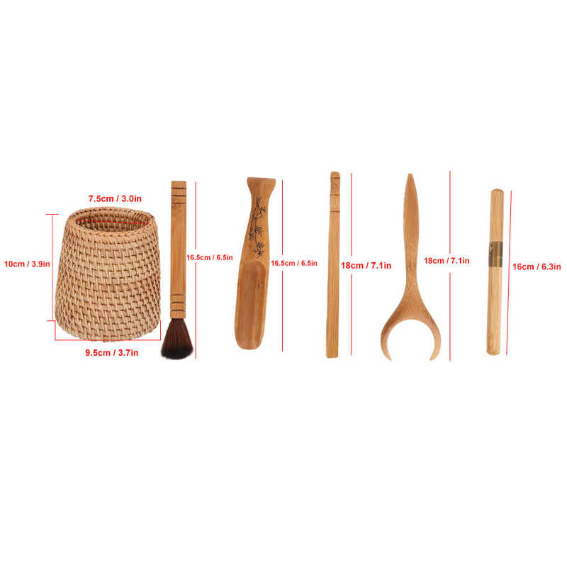 Thee gereedschapset thee-emmer keukengerei benodigdheden set theewinkel voor kantoor thuis