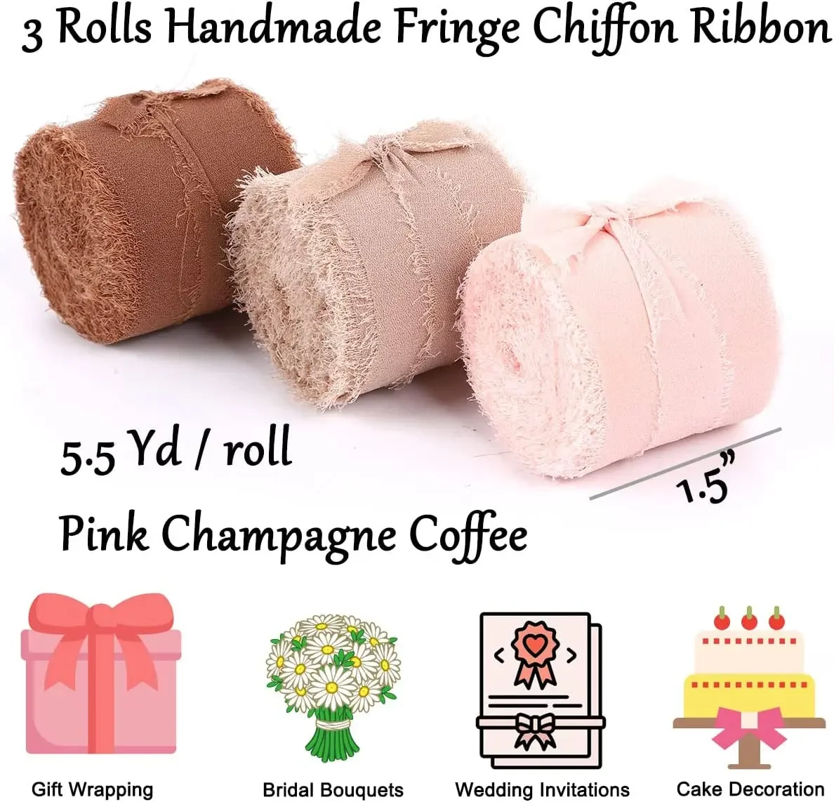 DIY randen chiffon zijdeachtige linten bruiloft uitnodiging boeket stof 4cmx5m kerstversiering cadeauverpakking