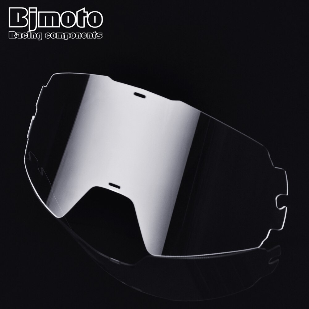 Bjmoto motorcykel hjelm briller glas mx motocross snavs cykel briller cykelbriller klar farve linse udskiftning beskyttelsesbriller film