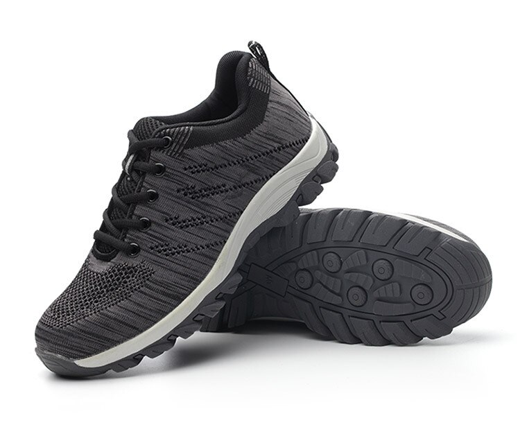 Camouflage Veiligheidsschoenen Voor Heren Punture Proof Werkschoenen Met Stalen Neus Camouflage Roze 40